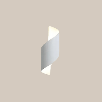 Verthara LED Wall Light With Modern Spiral Design - Waterproof - Indoor/Outdoor Use - 10W - Aluminium Construction - IP65 Rated Warm White (2700-3500K) / White