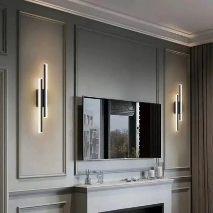 Verthara LED Wall Sconce With Acrylic Lampshade – Indoor Wall Light - Modern Copper Design - Adjustable Colour Temperature - Gold/Black Finish