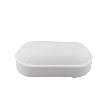 Verthara LED Waterproof Ceiling Light, 16W & 20W Flush Mount Bathroom & Outdoor Ceiling Lamp in Round and Oval Shapes Oval