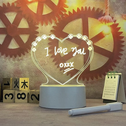 Verthara Lighted Message Board Heart