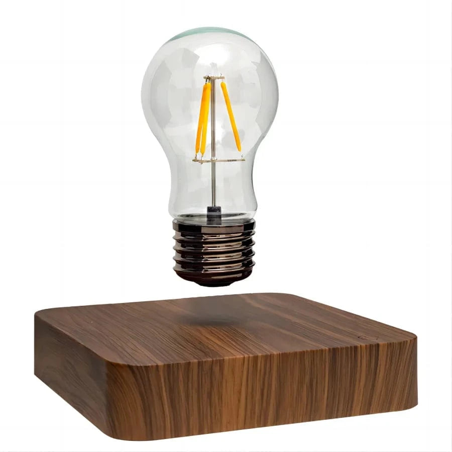 Verthara Magnetic Levitation LED Desk Lamp With Touch Control – Tri-Colour Switching - Warm White Light - Creative Home Office Decoration Square chassis