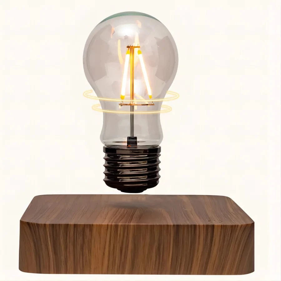 Verthara Magnetic Levitation LED Desk Lamp With Touch Control – Tri-Colour Switching - Warm White Light - Creative Home Office Decoration