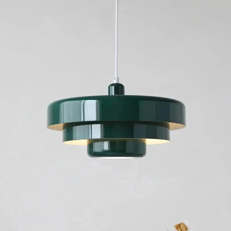 Verthara Medieval Danish Retro Pendant Light Green