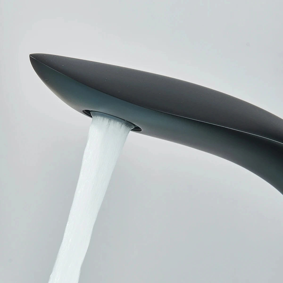 Verthara Minimalist Single Handle Bathroom Faucet – Deck Mounted Sink Tap with Hot and Cold Water Mixer in Polished Chrome