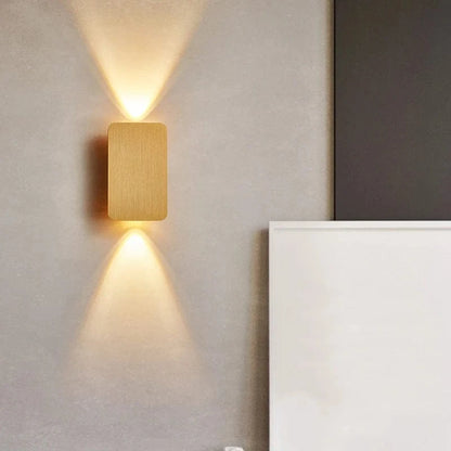 Verthara Modern 6W LED Wall Lamp - Double Head