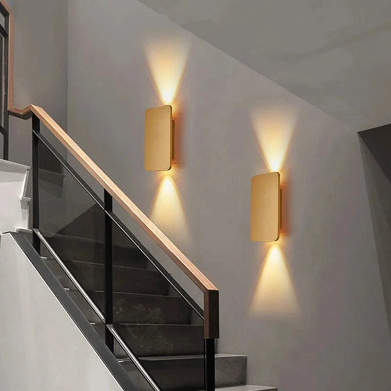 Verthara Modern 6W LED Wall Lamp - Double Head