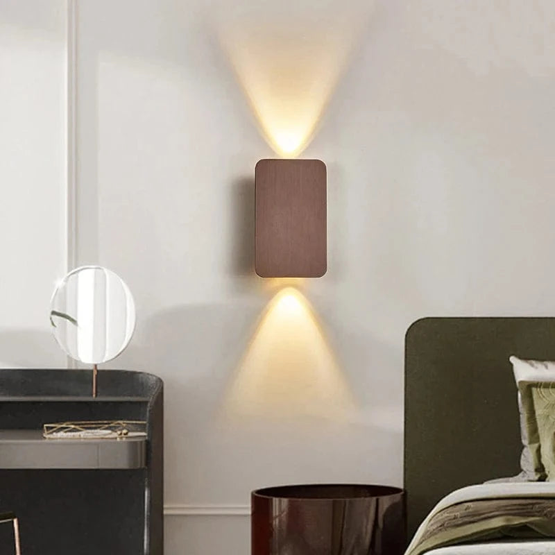 Verthara Modern 6W LED Wall Lamp - Double Head