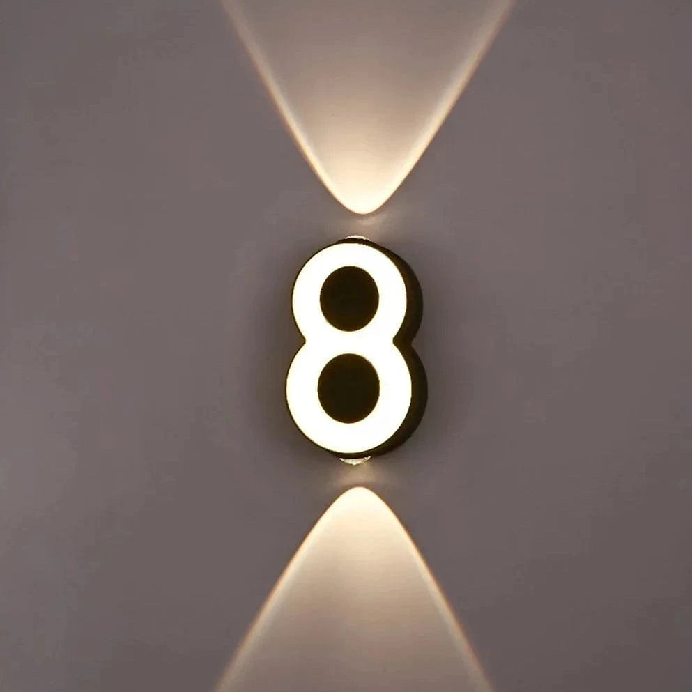 Verthara Modern 7W LED Wall Lamp with IP65 Waterproof Rating for Indoor and Outdoor Use – Energy Efficient Minimalist Design