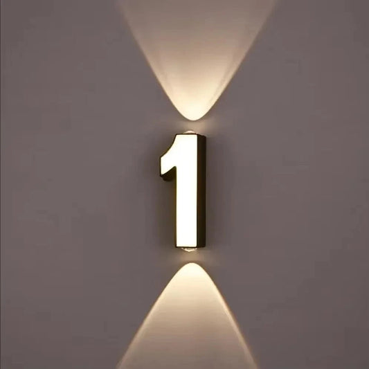 Verthara Modern 7W LED Wall Lamp with IP65 Waterproof Rating for Indoor and Outdoor Use – Energy Efficient Minimalist Design