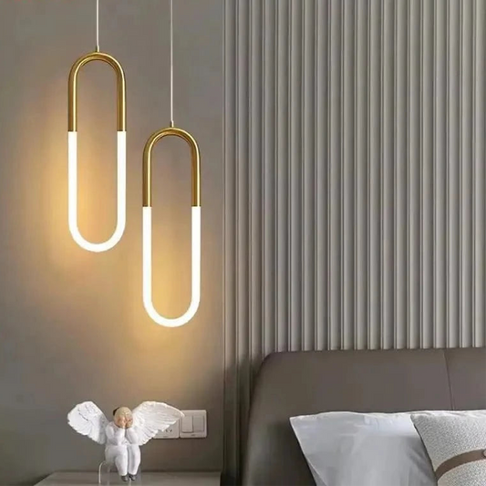 Verthara Modern Adjustable Black Pendant Light – Sleek LED Hanging Light Fixture for Living Room and Bedroom Decor