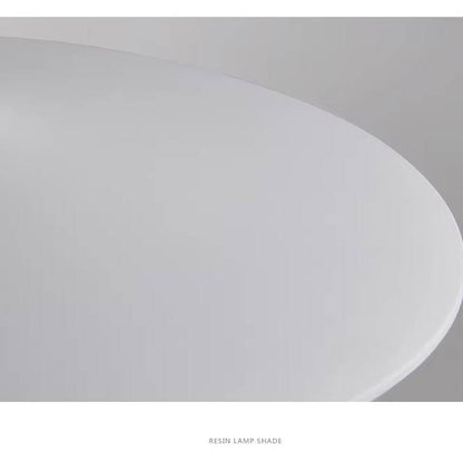 Verthara Modern Black Pendant Light – Nordic UFO Hanging Light for Kitchen and Dining Room, LED Ceiling Fixture