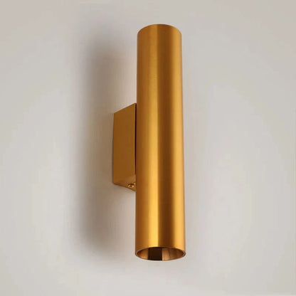 Verthara Modern Cylinder 6W 10W LED Wall Lamp 10W Gold / 20CM / Warm White (2700-3500K)