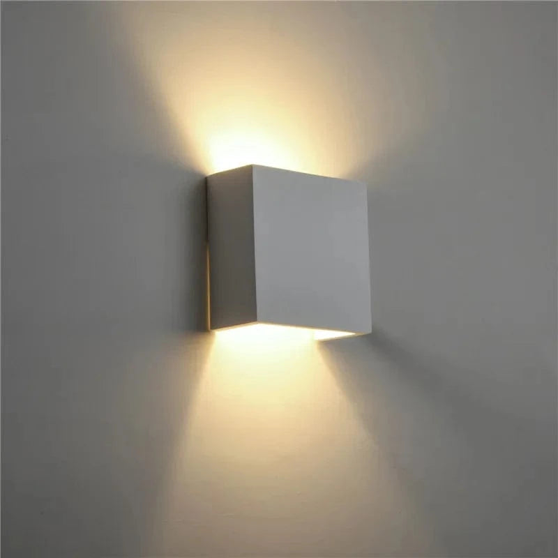 Verthara Modern Gypsum Wall Lamp with G9 LED – Stylish Indoor Wall Light for Living Room, Bedroom, and Aisle Decor Nature White(3500-5500K) / Type-E