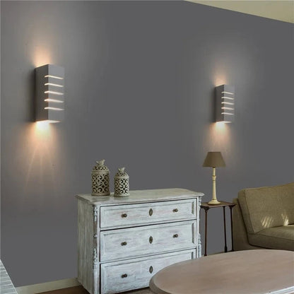 Verthara Modern Gypsum Wall Lamp with G9 LED – Stylish Indoor Wall Light for Living Room, Bedroom, and Aisle Decor