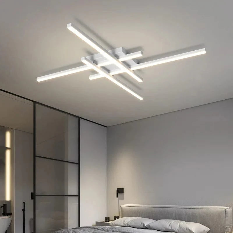 Verthara Modern LED Flush Mount Ceiling Light Fixture – Minimalist Design for Bedroom and Living Room, Available in 30/40/50cm
