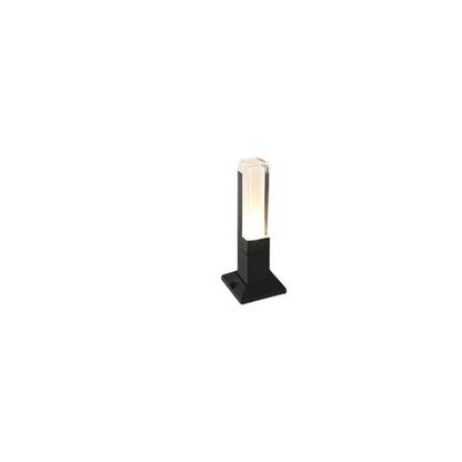 Verthara Modern LED Garden Light With Fixed Base – IP65 Waterproof - 10W - Aluminium - Warm/Cool White - Outdoor Landscape Lighting Black / 30x5cm 10w / Warm white