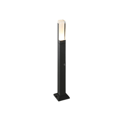 Verthara Modern LED Garden Light With Fixed Base – IP65 Waterproof - 10W - Aluminium - Warm/Cool White - Outdoor Landscape Lighting Black / 100x5cm 10w / Cold white