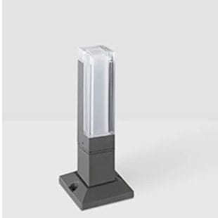 Verthara Modern LED Garden Light With Fixed Base – IP65 Waterproof - 10W - Aluminium - Warm/Cool White - Outdoor Landscape Lighting Gray / 30x5cm 10w / Cold white