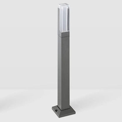 Verthara Modern LED Garden Light With Fixed Base – IP65 Waterproof - 10W - Aluminium - Warm/Cool White - Outdoor Landscape Lighting Gray / 80x5cm 10w / Warm white