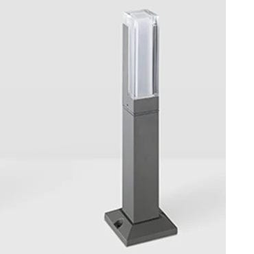 Verthara Modern LED Garden Light With Fixed Base – IP65 Waterproof - 10W - Aluminium - Warm/Cool White - Outdoor Landscape Lighting Gray / 40x5cm 10w / Cold white