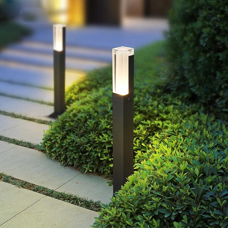 Verthara Modern LED Garden Light With Fixed Base – IP65 Waterproof - 10W - Aluminium - Warm/Cool White - Outdoor Landscape Lighting