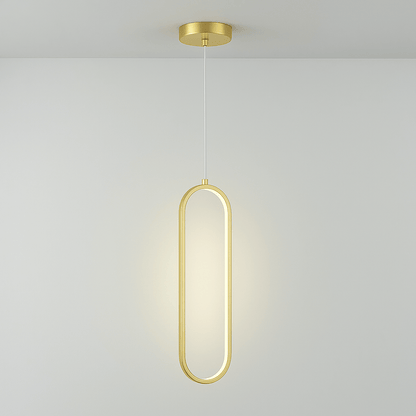 Verthara Modern LED Pendant Light - Single or Double Head A-Head-Gold / Cold White