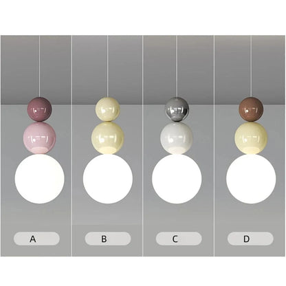 Verthara Modern LED Pendant Light with 3 Color Options – Stylish Indoor Hanging Lamp for Bedroom and Living Room