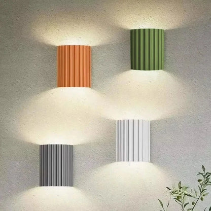 Verthara Modern LED Wall Lamp - Minimalist Macaron Sconce