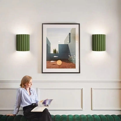 Verthara Modern LED Wall Lamp - Minimalist Macaron Sconce