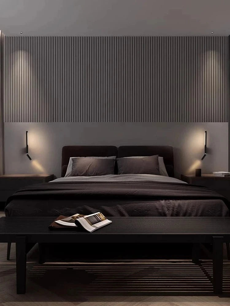 Verthara Modern LED Wall Lamp with 330° Rotation – Adjustable Wall Sconce Light for Bedroom and Indoor Decor