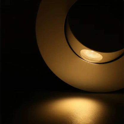 Verthara Modern LED Wall Sconce with 350º Rotation – 3W Recessed Wall Lamp for Bedroom and Stair Lighting, Warm White and Natural White Options