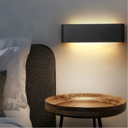 Verthara Modern Minimalist LED Wall Lamp – 6W Aluminum Wall Sconce for Living Room and Bedroom Illumination