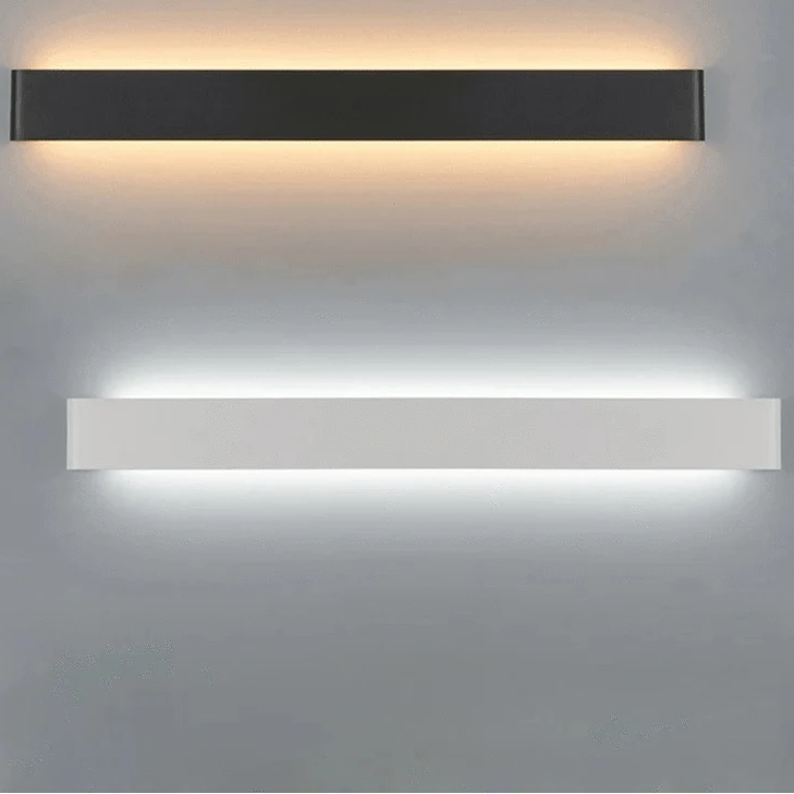 Verthara Modern Minimalist LED Wall Lamp – 6W Aluminum Wall Sconce for Living Room and Bedroom Illumination