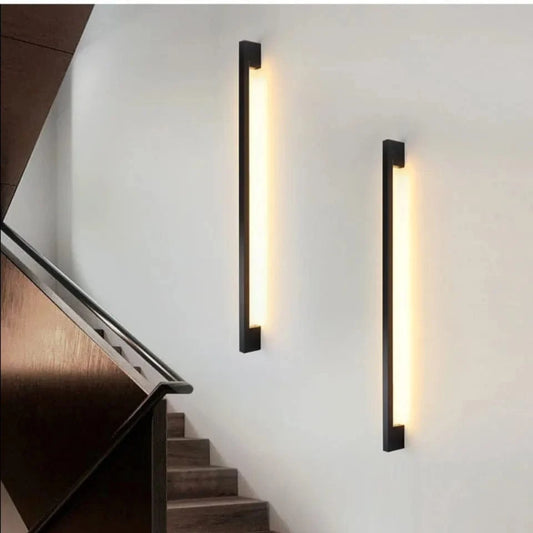 Verthara Modern Minimalist LED Wall Lamp – Versatile Wall Lights Indoor for Living Room and Bedroom with Adjustable Brightness and Multiple Sizes
