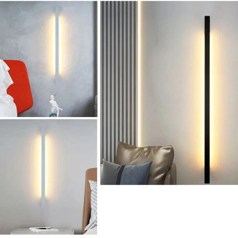 Verthara Modern Minimalist LED Wall Lamp – Versatile Wall Lights Indoor for Living Room and Bedroom with Adjustable Brightness and Multiple Sizes