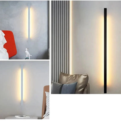 Verthara Modern Minimalist LED Wall Lamp – Versatile Wall Lights Indoor for Living Room and Bedroom with Adjustable Brightness and Multiple Sizes