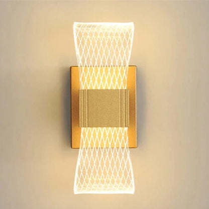 Verthara Modern Nordic LED Wall Lamp – Stylish Aluminum Wall Sconce for Living Room and Bedroom Lighting