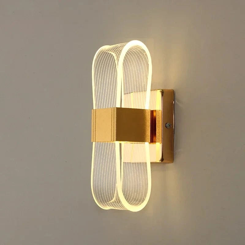 Verthara Modern Nordic LED Wall Lamp – Stylish Aluminum Wall Sconce for Living Room and Bedroom Lighting
