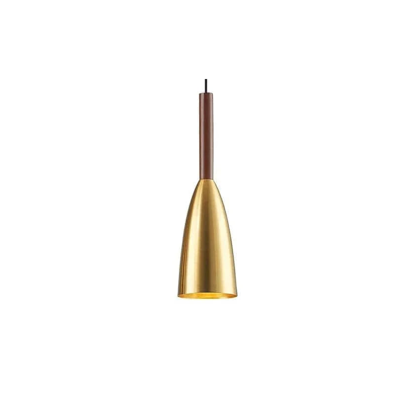 Verthara Modern Nordic Pendant Light – Multicolor Glass Hanging Light for Kitchen and Dining Spaces golden / No light bulb