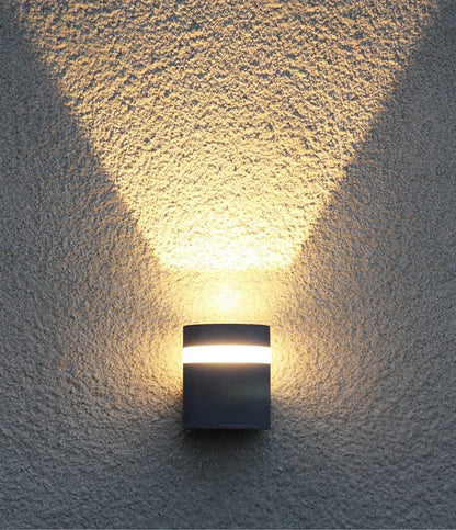 Verthara Modern Outdoor Wall Light - Waterproof Aluminum Sconce for Garden and Porch - 6W/12W Options Cool White / 120cm 6w