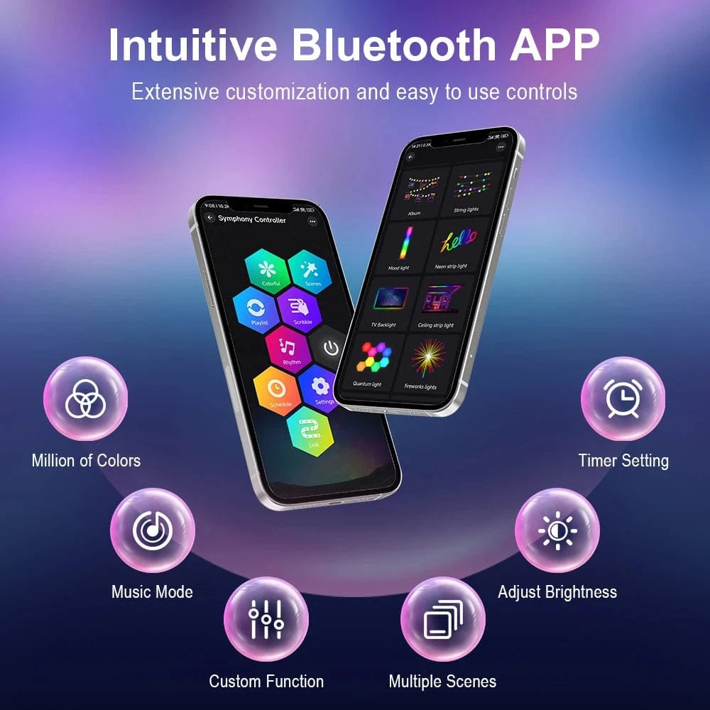 Verthara Modern RGB LED Floor Lamp with Dimmable Mood Lighting – 140cm Standing Lamp for Living Room and Bedroom