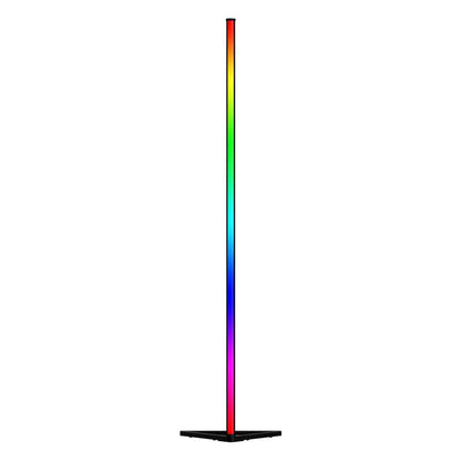Verthara Modern RGB LED Floor Lamp with Dimmable Mood Lighting – 140cm Standing Lamp for Living Room and Bedroom