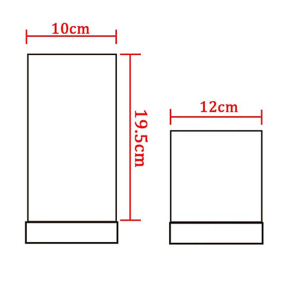 Verthara Modern Solid Wood Table Lamp – E27 Socket – Warm White – Elegant Design - Ideal For Bedrooms - Living Room - Bedside Lamps
