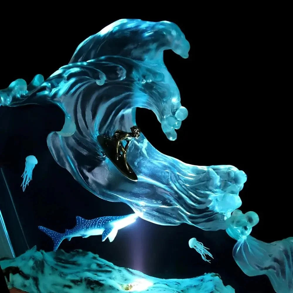 Verthara Nature-Inspired Resin Night Light