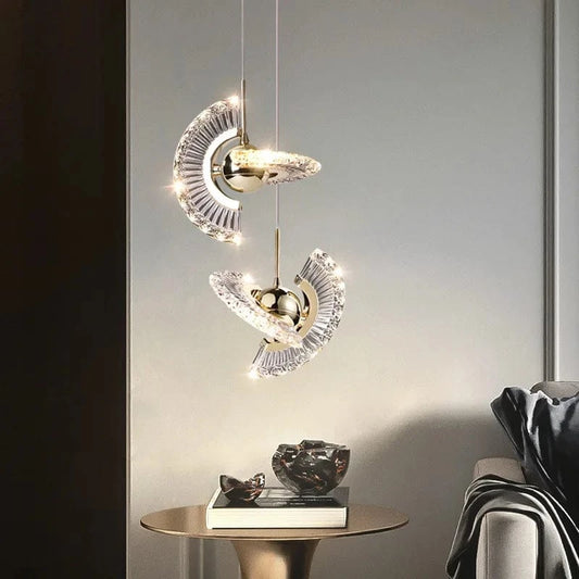 Verthara Nordic LED Pendant Light - Black Hanging Lamp for Kitchen, Dining Room, and Living Room Default