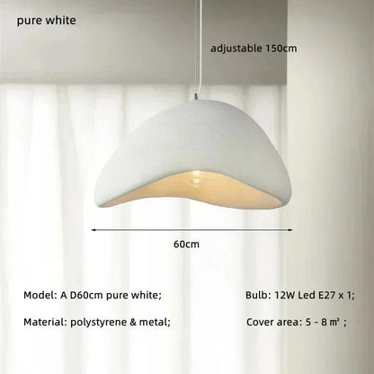Verthara Nordic Minimalist LED Pendant Lamp – Adjustable Kitchen Pendant Lighting for Living Room and Dining Table, Various Sizes Available
