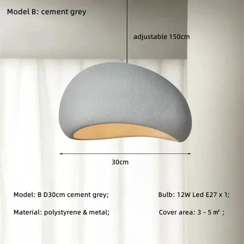 Verthara Nordic Minimalist LED Pendant Lamp – Adjustable Kitchen Pendant Lighting for Living Room and Dining Table, Various Sizes Available