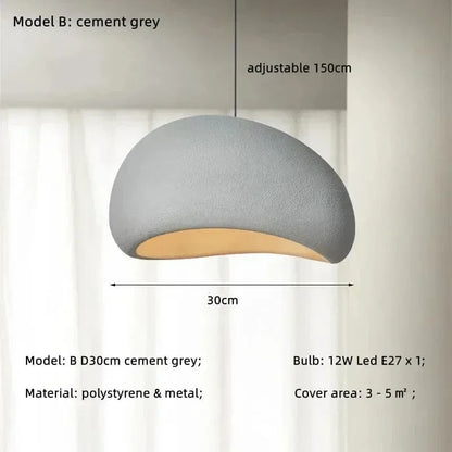 Verthara Nordic Minimalist LED Pendant Lamp – Adjustable Kitchen Pendant Lighting for Living Room and Dining Table, Various Sizes Available