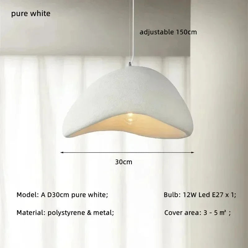 Verthara Nordic Minimalist LED Pendant Lamp – Adjustable Kitchen Pendant Lighting for Living Room and Dining Table, Various Sizes Available