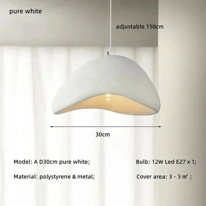 Verthara Nordic Minimalist LED Pendant Lamp – Adjustable Kitchen Pendant Lighting for Living Room and Dining Table, Various Sizes Available